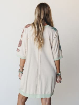 South Beach Sands Tee Dress - Oatmeal L / Oatmeal