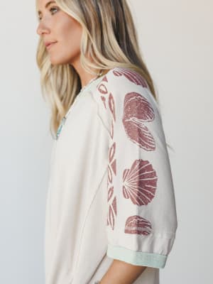 South Beach Sands Tee Dress - Oatmeal L / Oatmeal