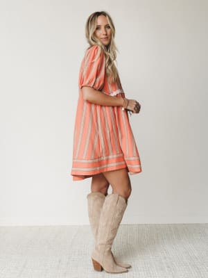 Solar Flare Dress
- Tangerine S / Tangerine