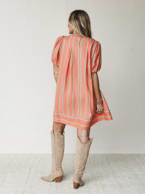 Solar Flare Dress
- Tangerine S / Tangerine