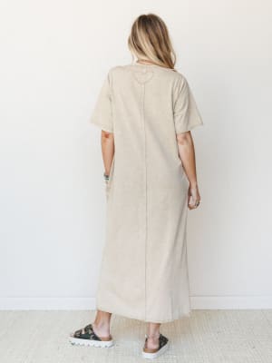 Skye Maxi Tee Dress - Toast L / Toast