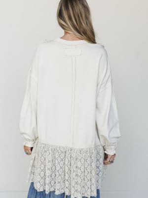 Spring Lily Tunic - Ecru L / Ecru