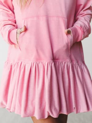 Full Swing Dress - Antique Rose S / Antique Rose