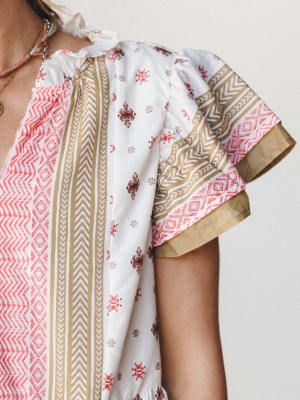 Off to The Races Dress - Natural S / Natural
