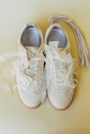 make-it-yours-bow-embroidered-sneakers-yellow/Yellow