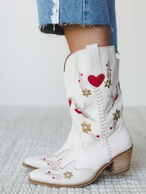 Elsie Bootie - Pink Beige 6 / Pink Beige