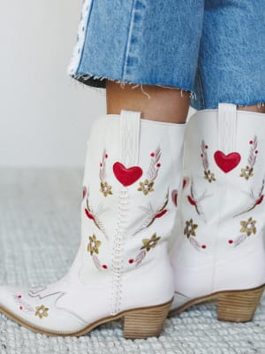 Elsie Bootie - Pink Beige 6 / Pink Beige