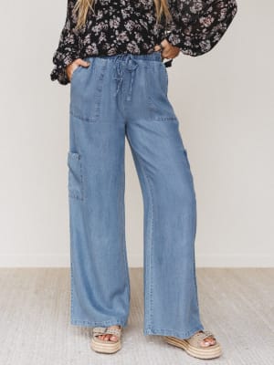 Mood Match Wide Leg Pants: undefined