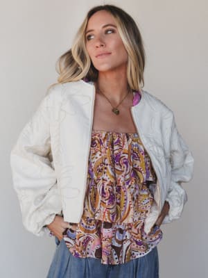 In The Details Jacket - Beige L / Beige