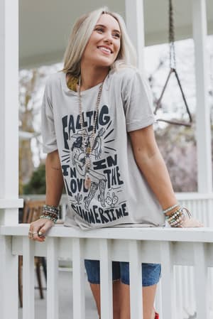 Wild West Love Graphic Tee: undefined