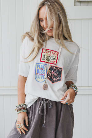 Western Wisdom Graphic Tee: undefined