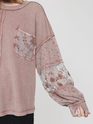 Daytime Cozy Top - Mocha L / Mocha