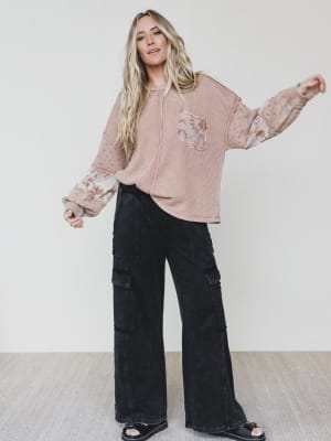 Daytime Cozy Top - Mocha L / Mocha