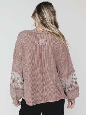 Daytime Cozy Top - Mocha L / Mocha