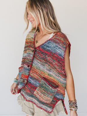 Chandler Colorful Vest - Multi L/XL / Multi