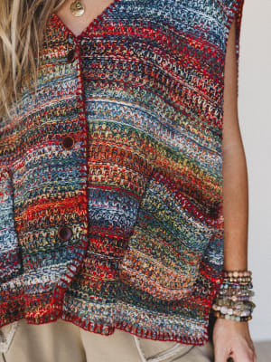 Chandler Colorful Vest - Multi L/XL / Multi