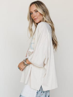 All In Love Tee - Natural S / Natural