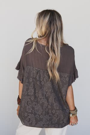 zhara-lace-back-top-ash/Ash Brown