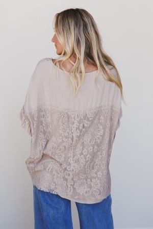 zhara-lace-back-top-khaki/Khaki