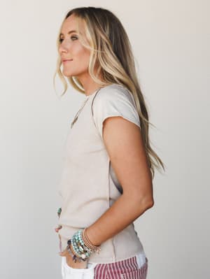 Everyday Tee - Khaki L / Khaki