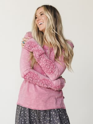 Cosmic Dust Top - Magenta S / Magenta