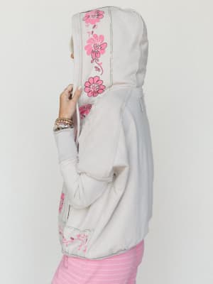 Flower Blooms Jacket - Mushroom L / Mushroom