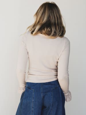 Days of Love Long Sleeve Tee
 - Tan L / Tan