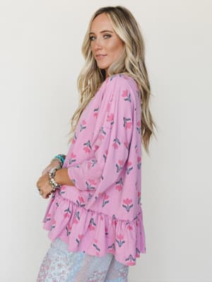 Little Moments Tee
- Dusty Rose L / Dusty Rose