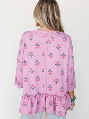 Little Moments Tee
- Dusty Rose L / Dusty Rose