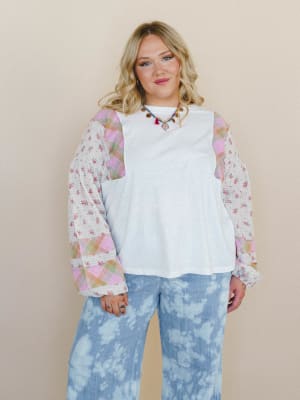 Dovie Blouse - White L / White