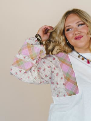 Dovie Blouse - White L / White