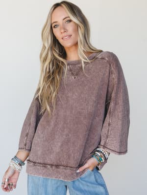 Winsome Everyday Tee - Espresso L / Espresso