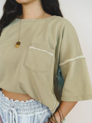 Birdie Tee - Olive L / Olive