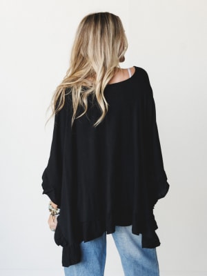 All in Time Tee
- Black S / Black