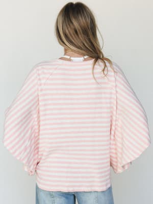 All in Time Tee
- Blush L / Blush