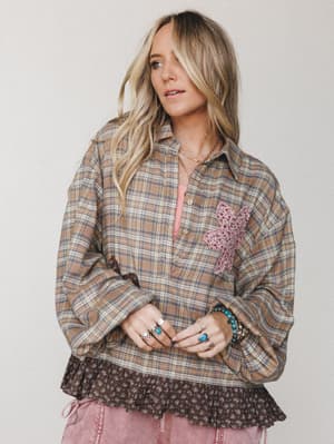 Pewter Brook Top: undefined