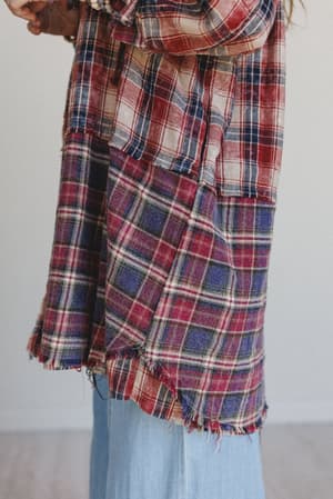 driftwood-plaid-top-red/Red