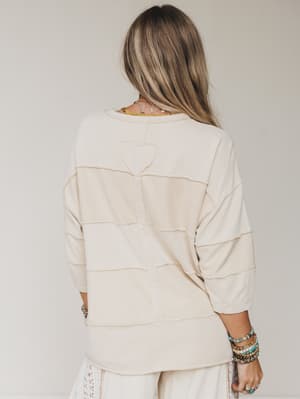 go-lightly-terry-knit-top-khaki/Khaki