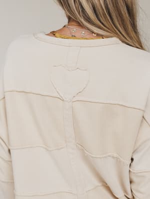 go-lightly-terry-knit-top-khaki/Khaki