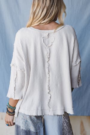 jaqueline-textured-top-ecru/Beige