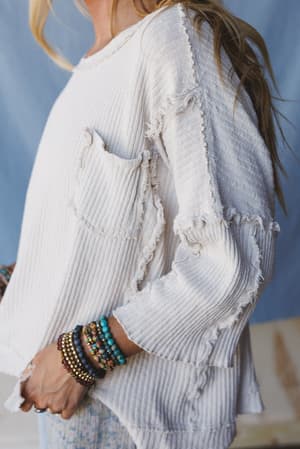 jaqueline-textured-top-ecru/Beige