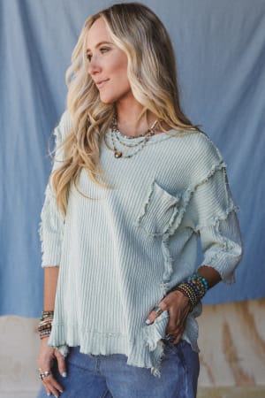 Jaqueline Textured Top: undefined