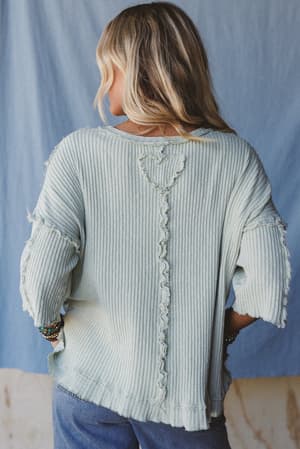 jaqueline-textured-top-sage/Green