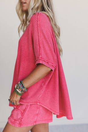 next-stop-thermal-knit-top-red/Red