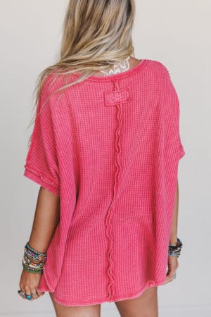 next-stop-thermal-knit-top-red/Red