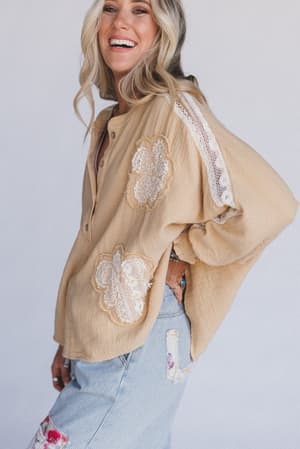 soul-stir-crochet-trim-top-yellow/Yellow