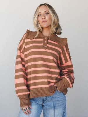 Clementine Cardigan: Camel