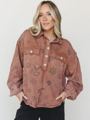 Nature Lover Top - Chocolate M / Chocolate