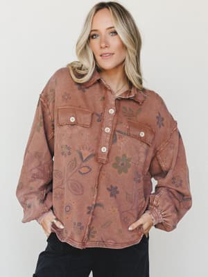 Nature Lover Top - Chocolate M / Chocolate
