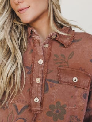 Nature Lover Top - Chocolate M / Chocolate